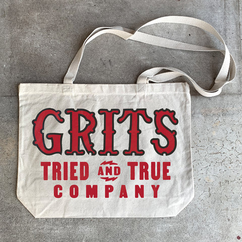 Grits Shop Tote - Red